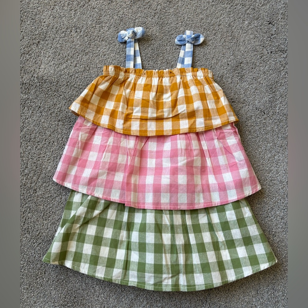 Mud Pie tiered dress, size 3. NWT